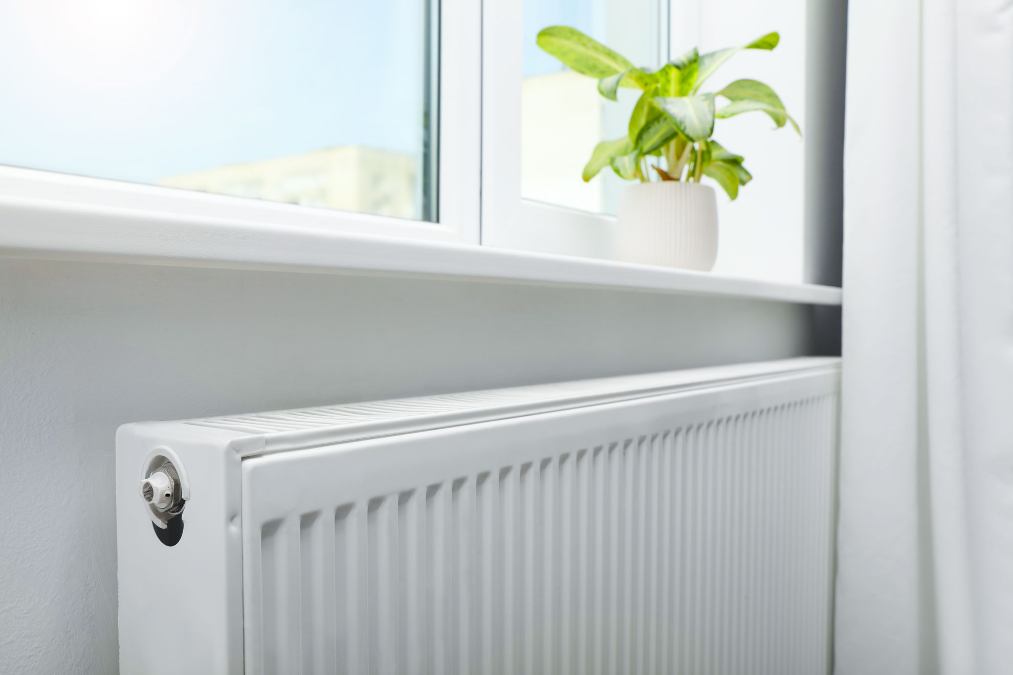 Photo of a radiator under a window in a home in Penistone.